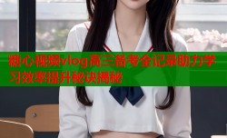 糖心视频vlog高三备考全记录助力学习效率提升秘诀揭秘