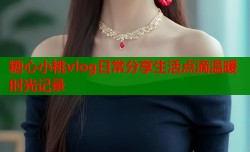 糖心小桃vlog日常分享生活点滴温暖时光记录