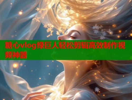 糖心vlog绿巨人轻松剪辑高效制作视频神器  第1张