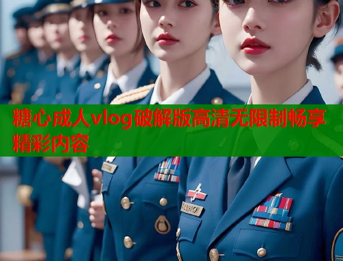 糖心成人vlog破解版高清无限制畅享精彩内容  第1张