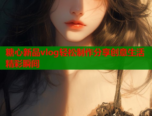 糖心新品vlog轻松制作分享创意生活精彩瞬间  第1张