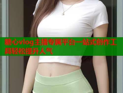 糖心vlog主播专属平台一站式创作工具轻松提升人气  第2张