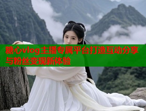 糖心vlog主播专属平台打造互动分享与粉丝变现新体验  第1张