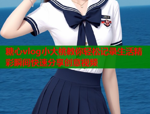 糖心vlog小大桃教你轻松记录生活精彩瞬间快速分享创意视频  第1张