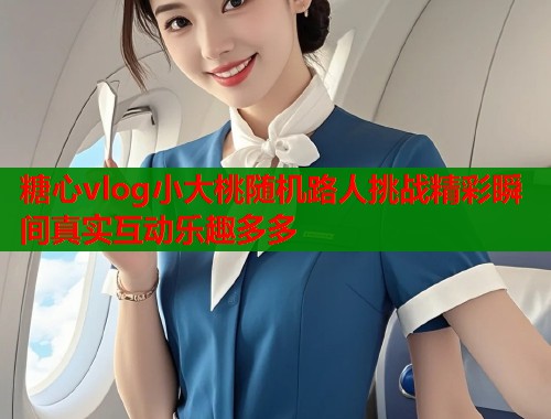 糖心vlog小大桃随机路人挑战精彩瞬间真实互动乐趣多多  第1张