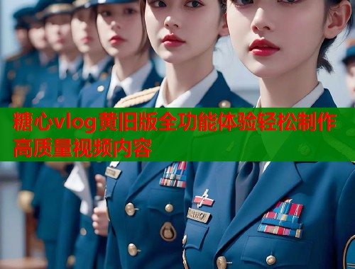 糖心vlog黄旧版全功能体验轻松制作高质量视频内容  第1张