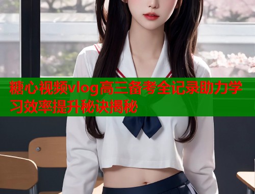 糖心视频vlog高三备考全记录助力学习效率提升秘诀揭秘  第1张