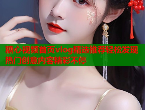 糖心视频首页vlog精选推荐轻松发现热门创意内容精彩不停  第1张
