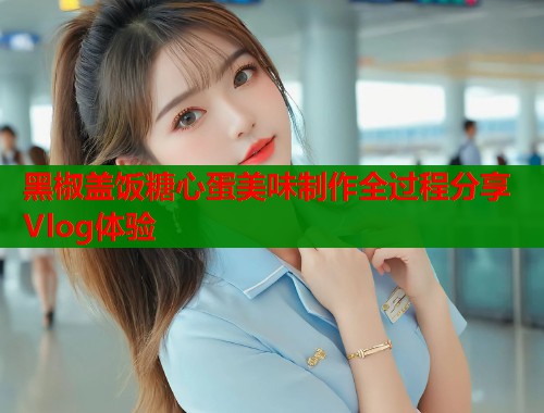 黑椒盖饭糖心蛋美味制作全过程分享Vlog体验  第1张