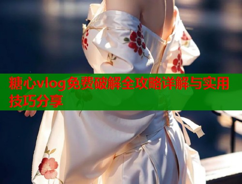 糖心vlog免费破解全攻略详解与实用技巧分享  第1张